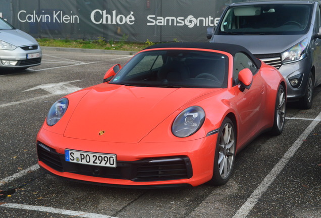 Porsche 992 Carrera 4S Cabriolet