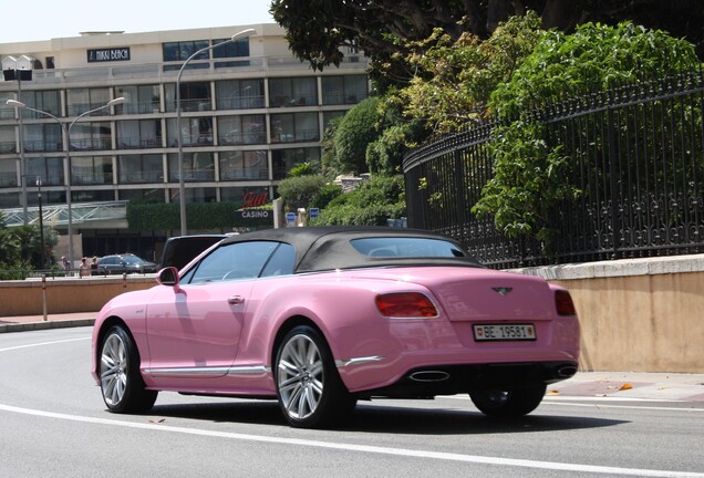 Bentley Continental GTC Speed 2013