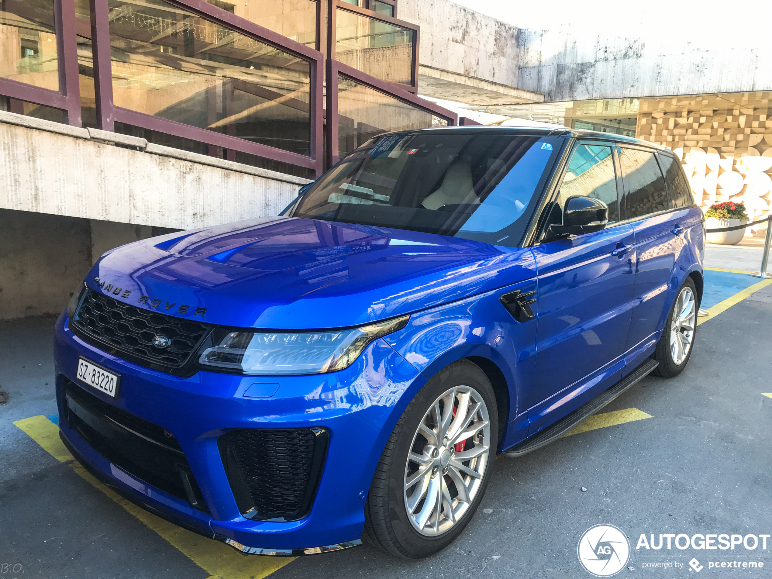 Land Rover Range Rover Sport SVR 2018