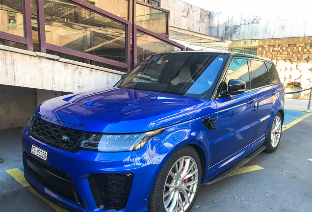 Land Rover Range Rover Sport SVR 2018