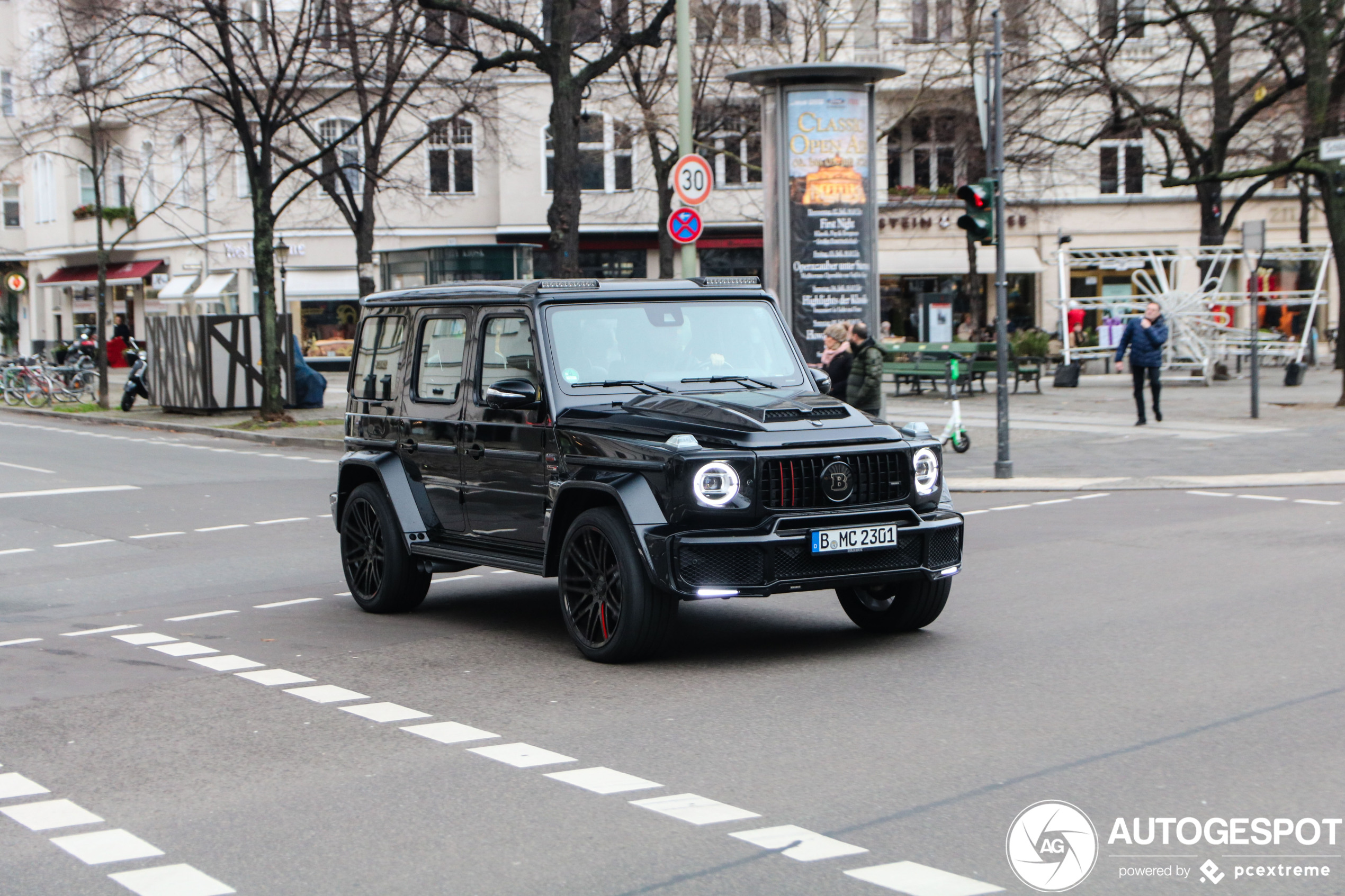 Mercedes-AMG Brabus G B40S-800 Widestar Black Ops W463 2018