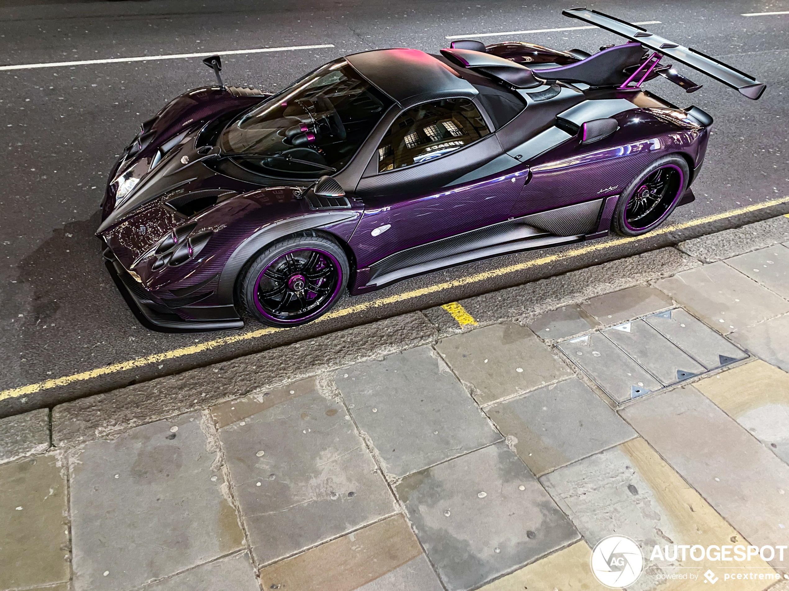 Topspot: Pagani Zonda Zun duikt op in Londen