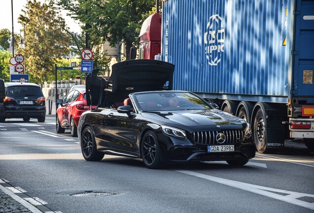 Mercedes-AMG S 63 Convertible A217 2018