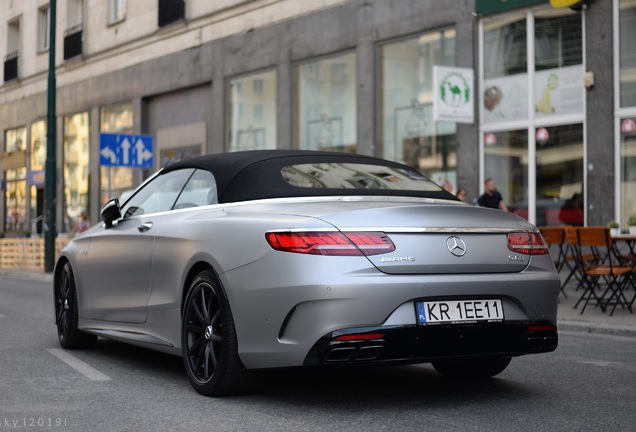 Mercedes-AMG S 63 Convertible A217 2018