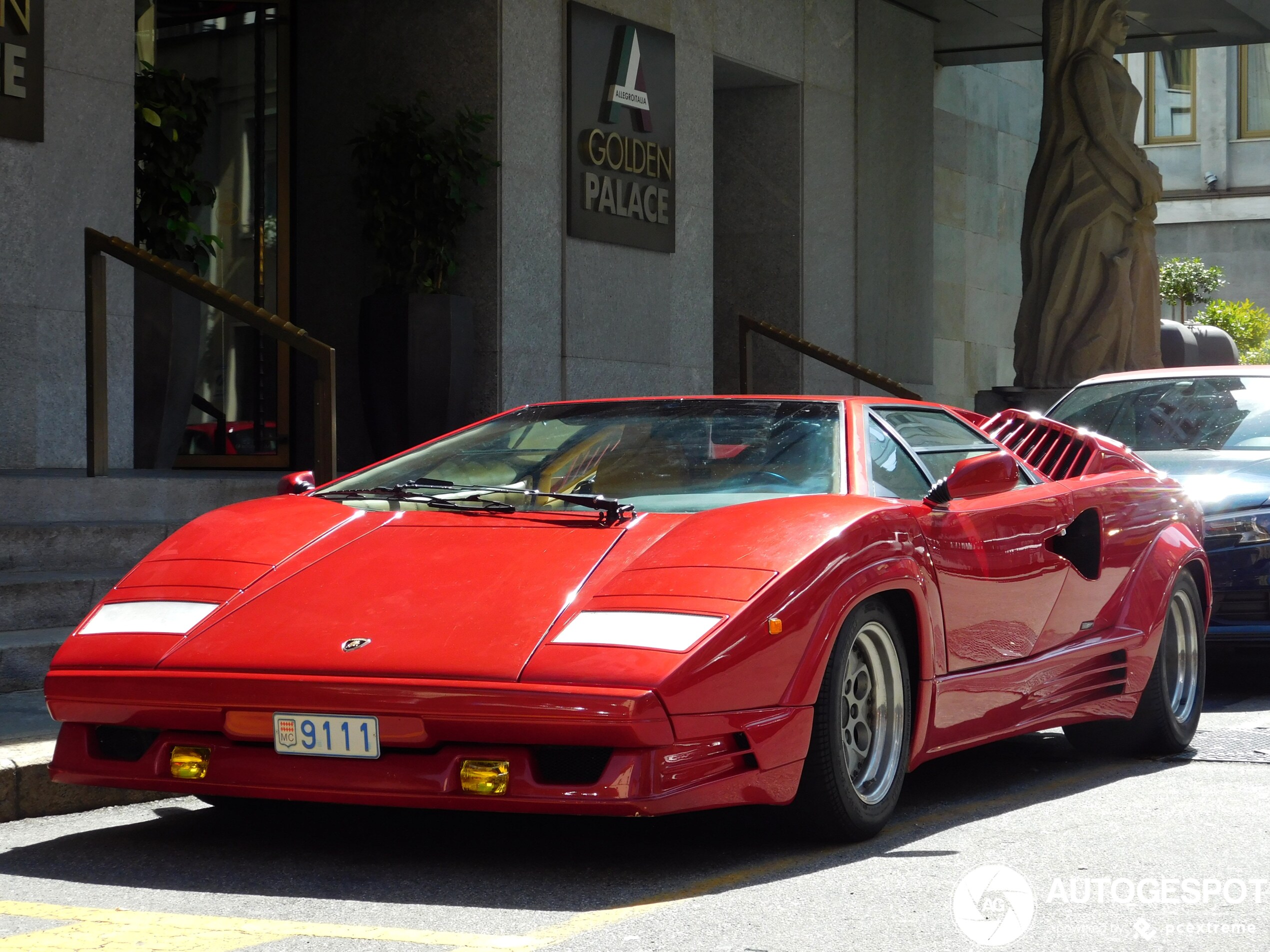 Dit feestmodel van Lamborghini werd ook gespot