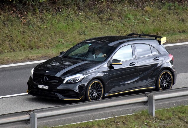 Mercedes-AMG A 45 W176 Yellow Night Edition