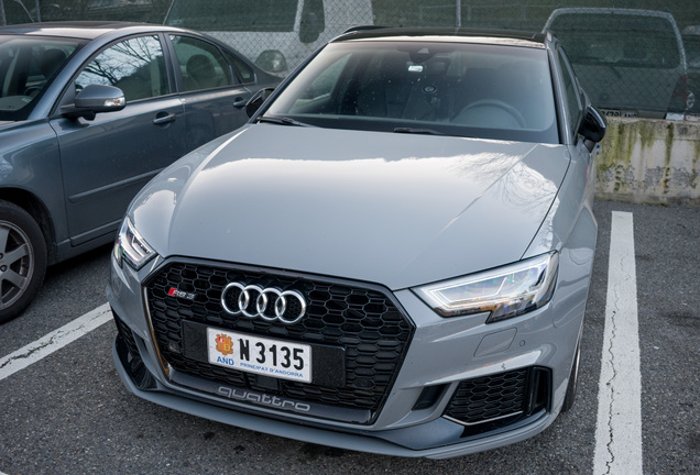 Audi RS3 Sportback 8V 2018