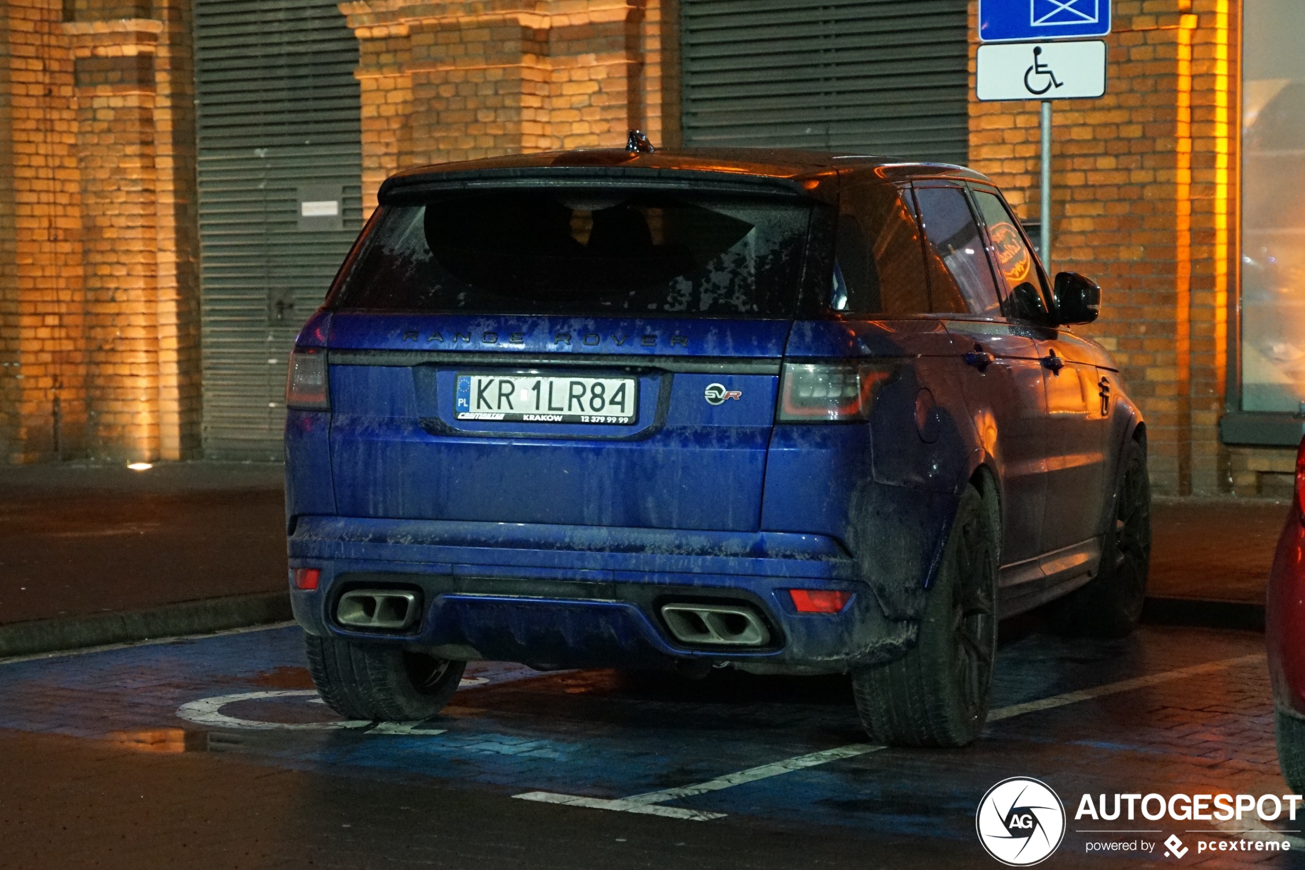 Land Rover Range Rover Sport SVR 2018