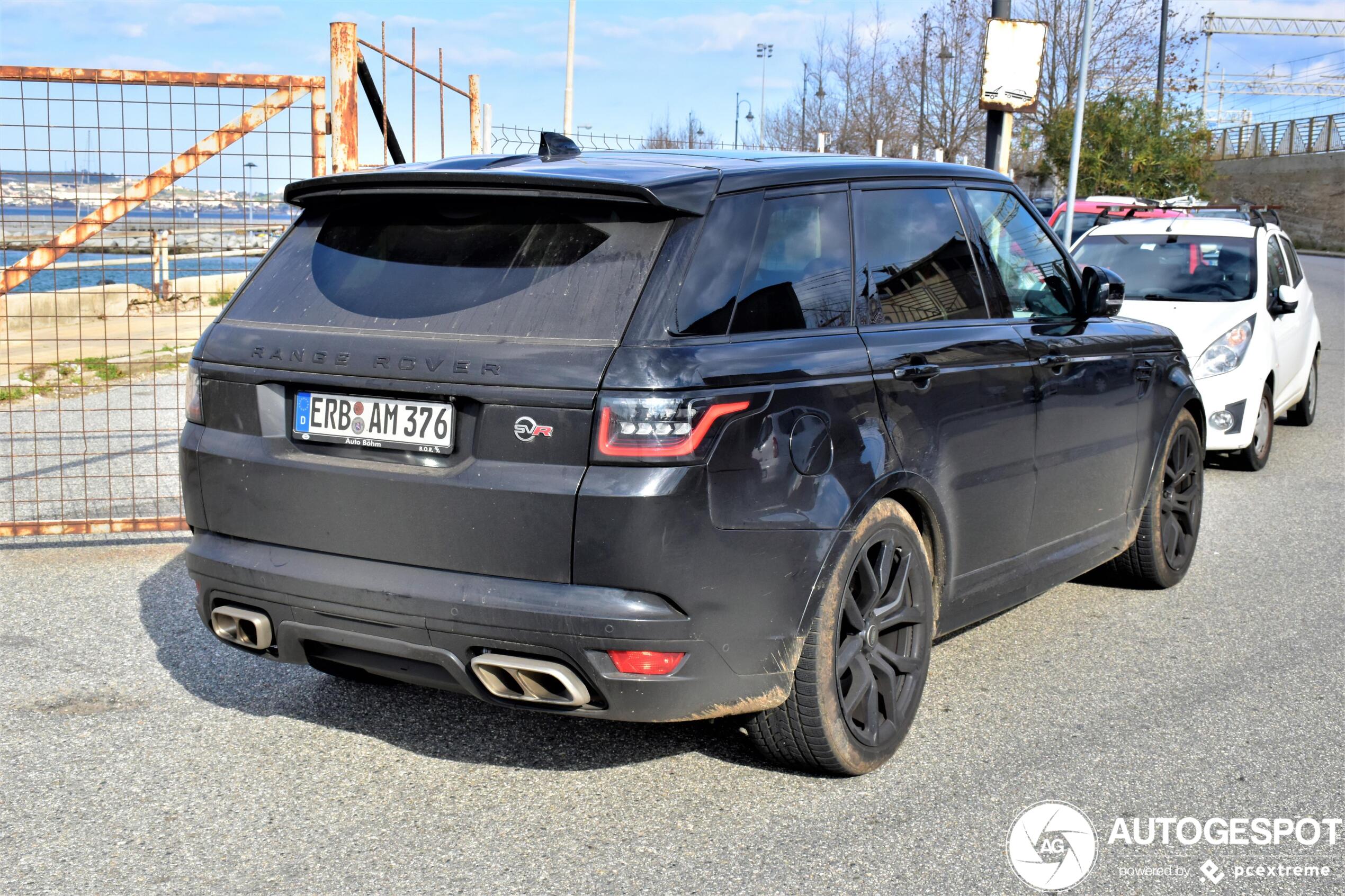 Land Rover Range Rover Sport SVR 2018