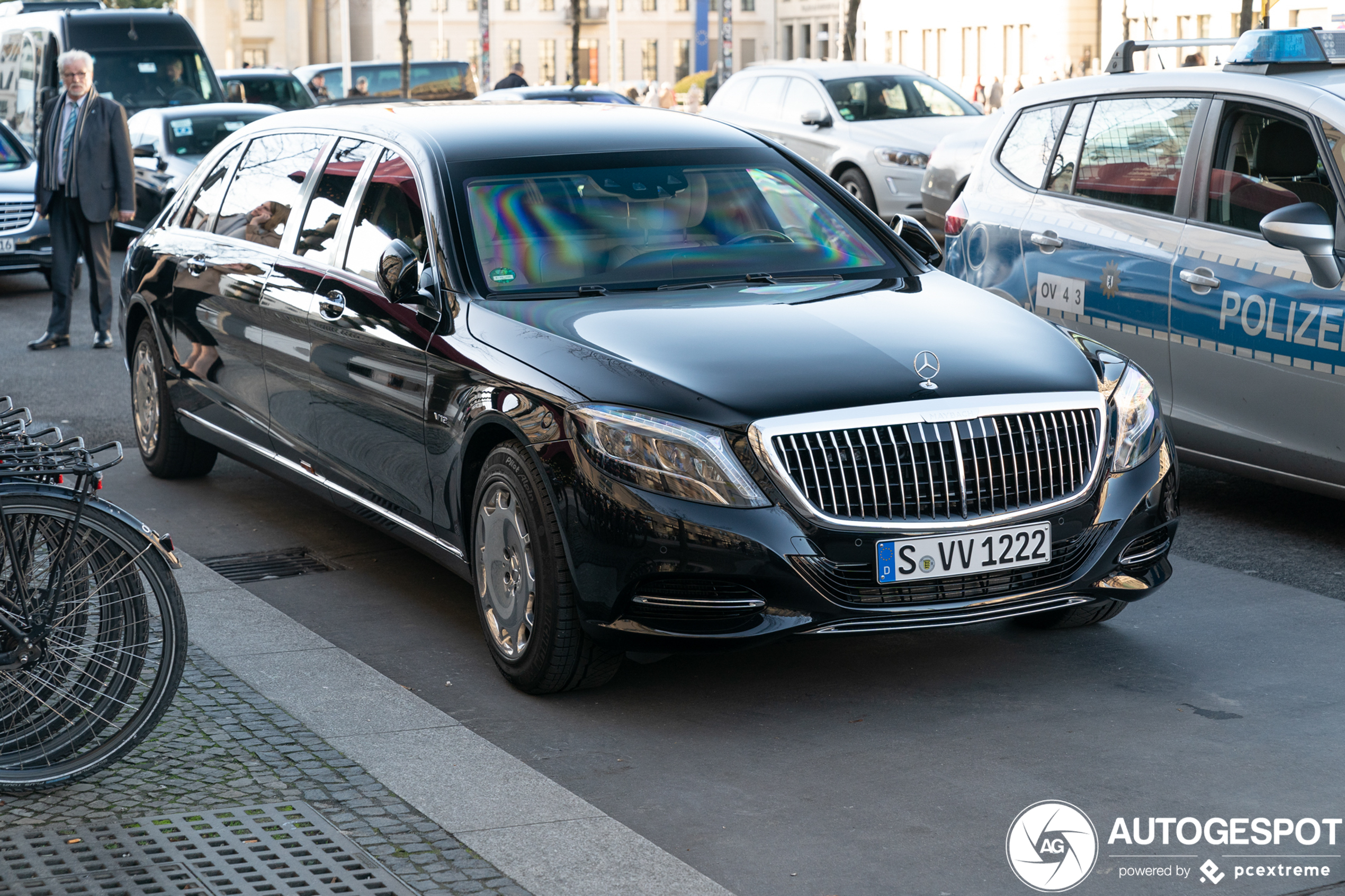 Mercedes-Maybach S 600 Pullman Guard VV222