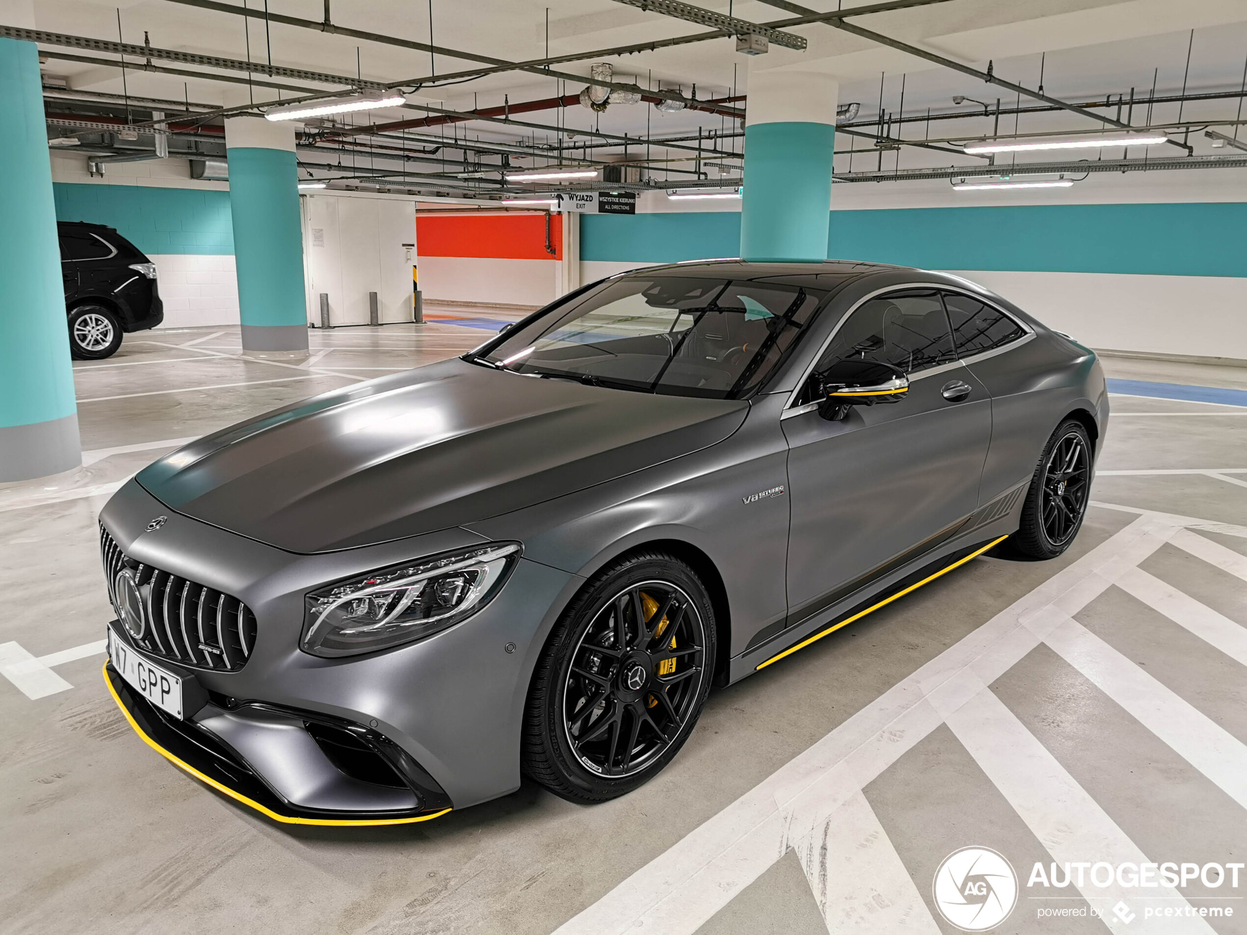 Mercedes-AMG S 63 Coupé C217 2018 Yellow Night Edition