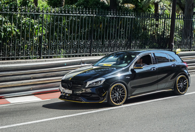 Mercedes-AMG A 45 W176 Yellow Night Edition