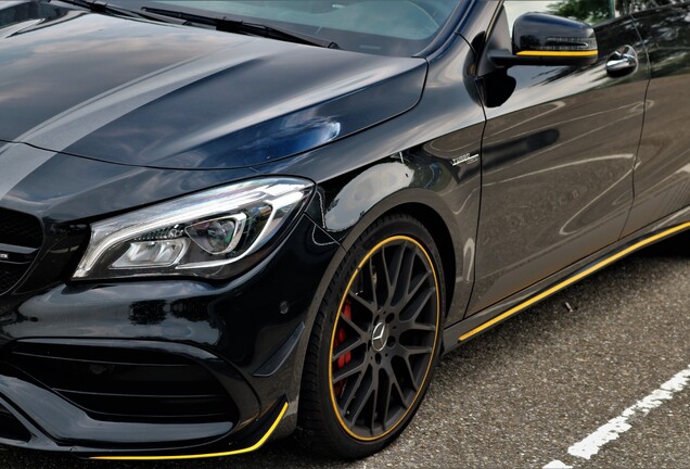 Mercedes-AMG CLA 45 Shooting Brake X117 Yellow Night Edition