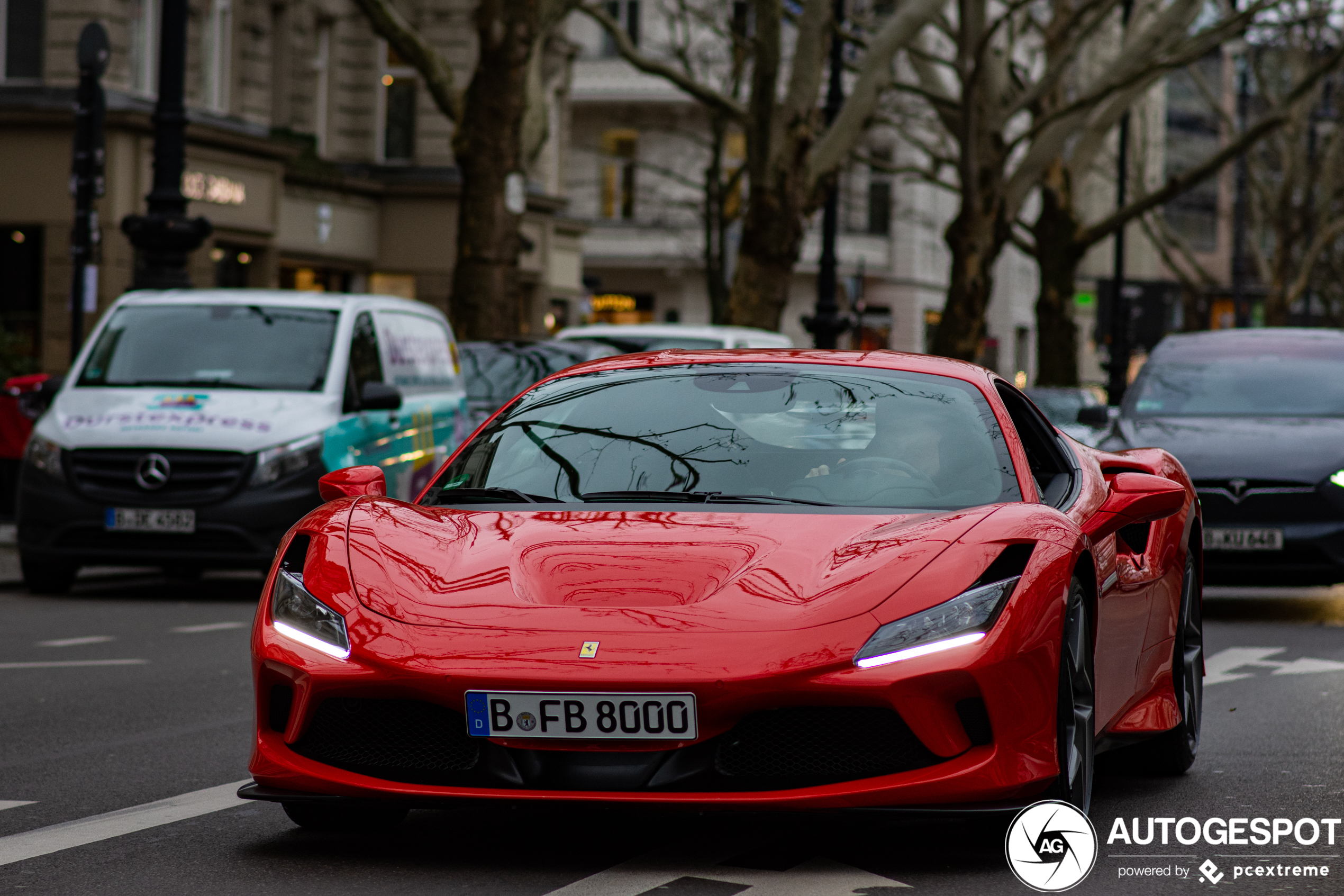 Ferrari F8 Tributo maakt zijn opwachting in Berlijn