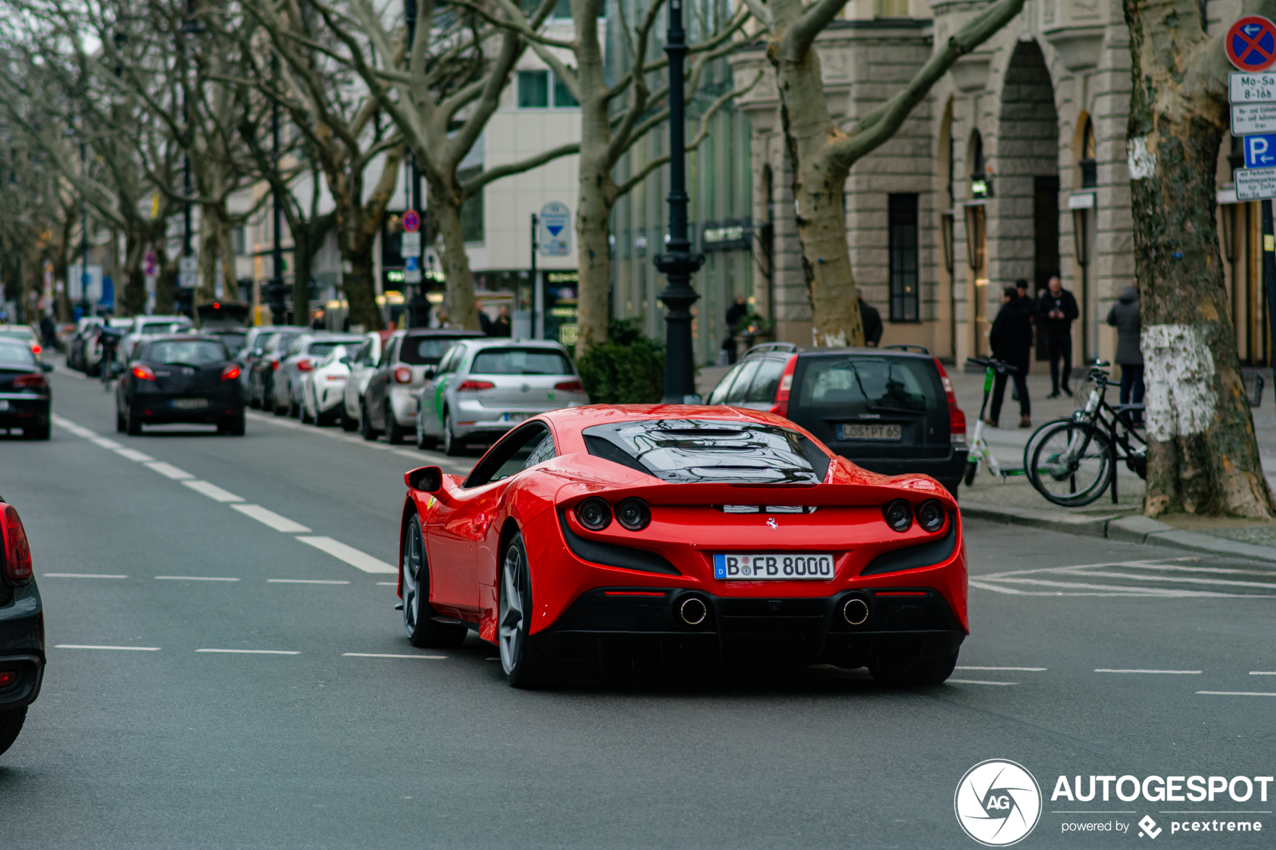 Ferrari F8 Tributo maakt zijn opwachting in Berlijn