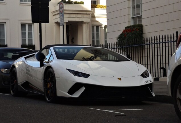 Lamborghini Huracán LP640-4 Performante Spyder