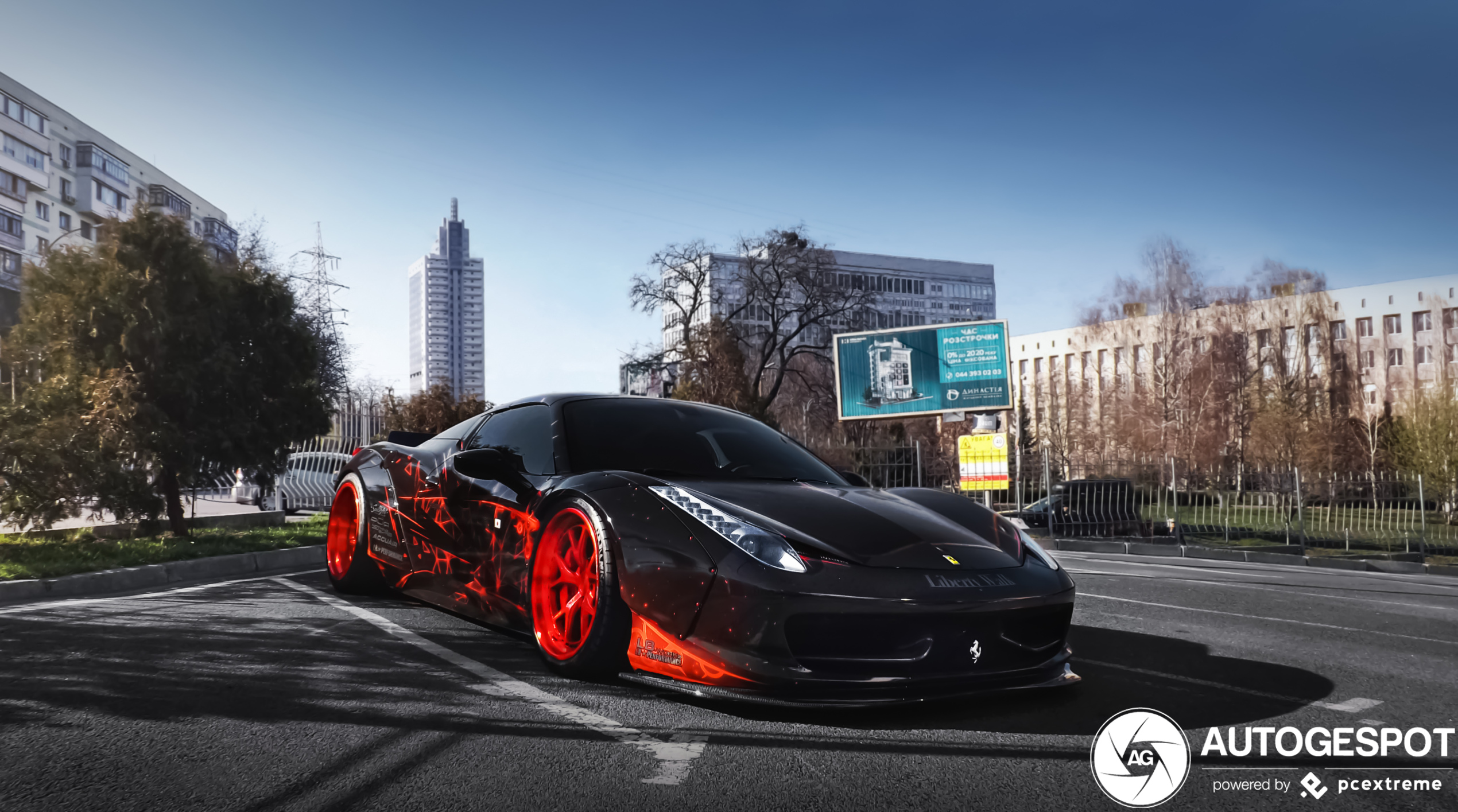 Ferrari 458 Spider Liberty Walk Widebody