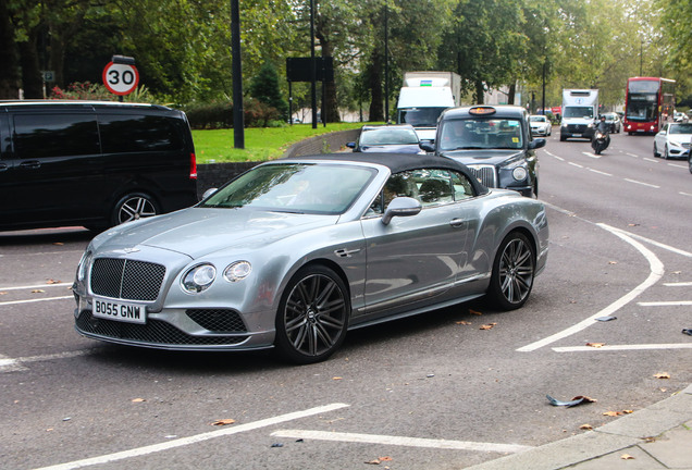 Bentley Continental GTC Speed 2016