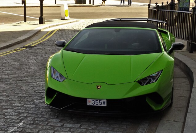 Lamborghini Huracán LP640-4 Performante Spyder