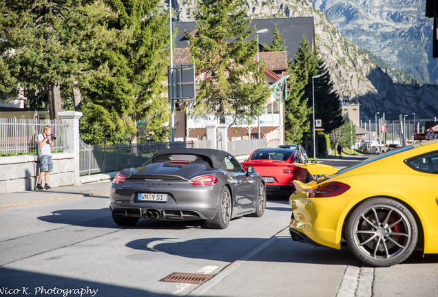 Porsche 981 Boxster Spyder