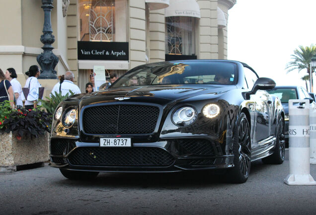 Bentley Continental Supersports Convertible 2018