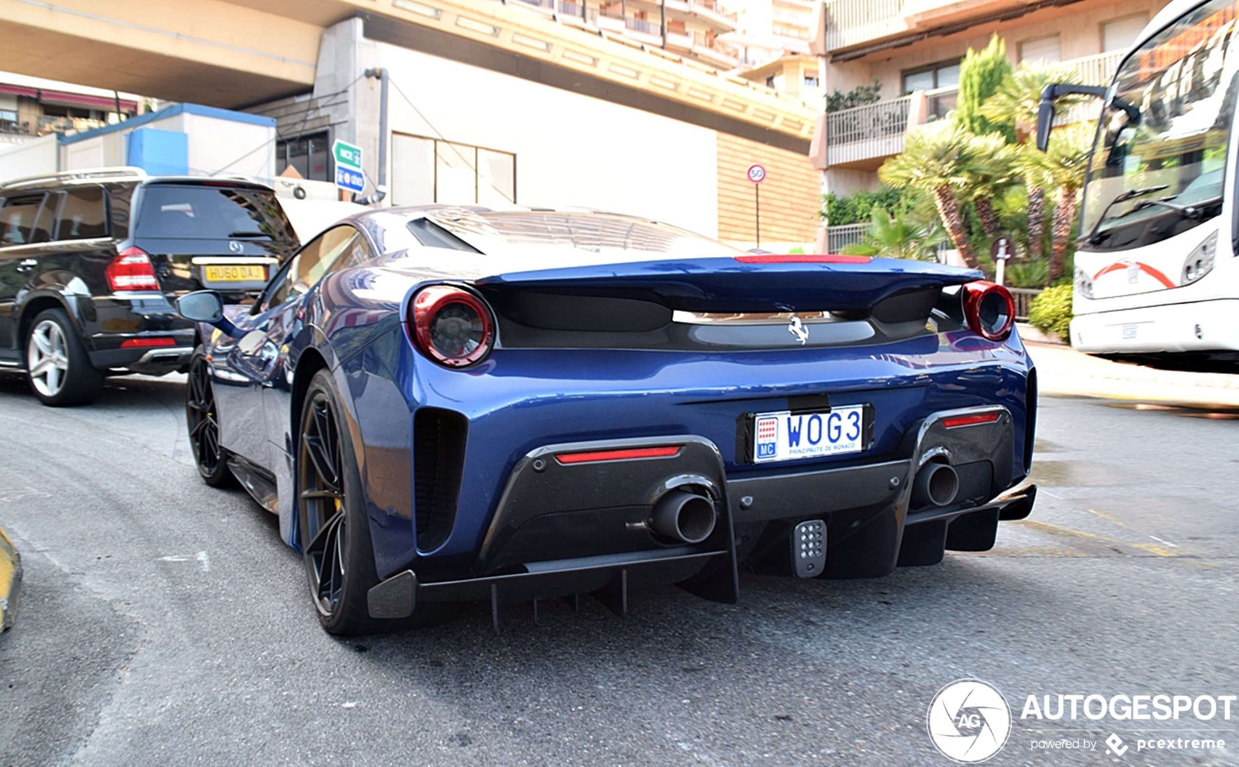 Ferrari 488 Pista maakt zijn eerste meters in Monaco