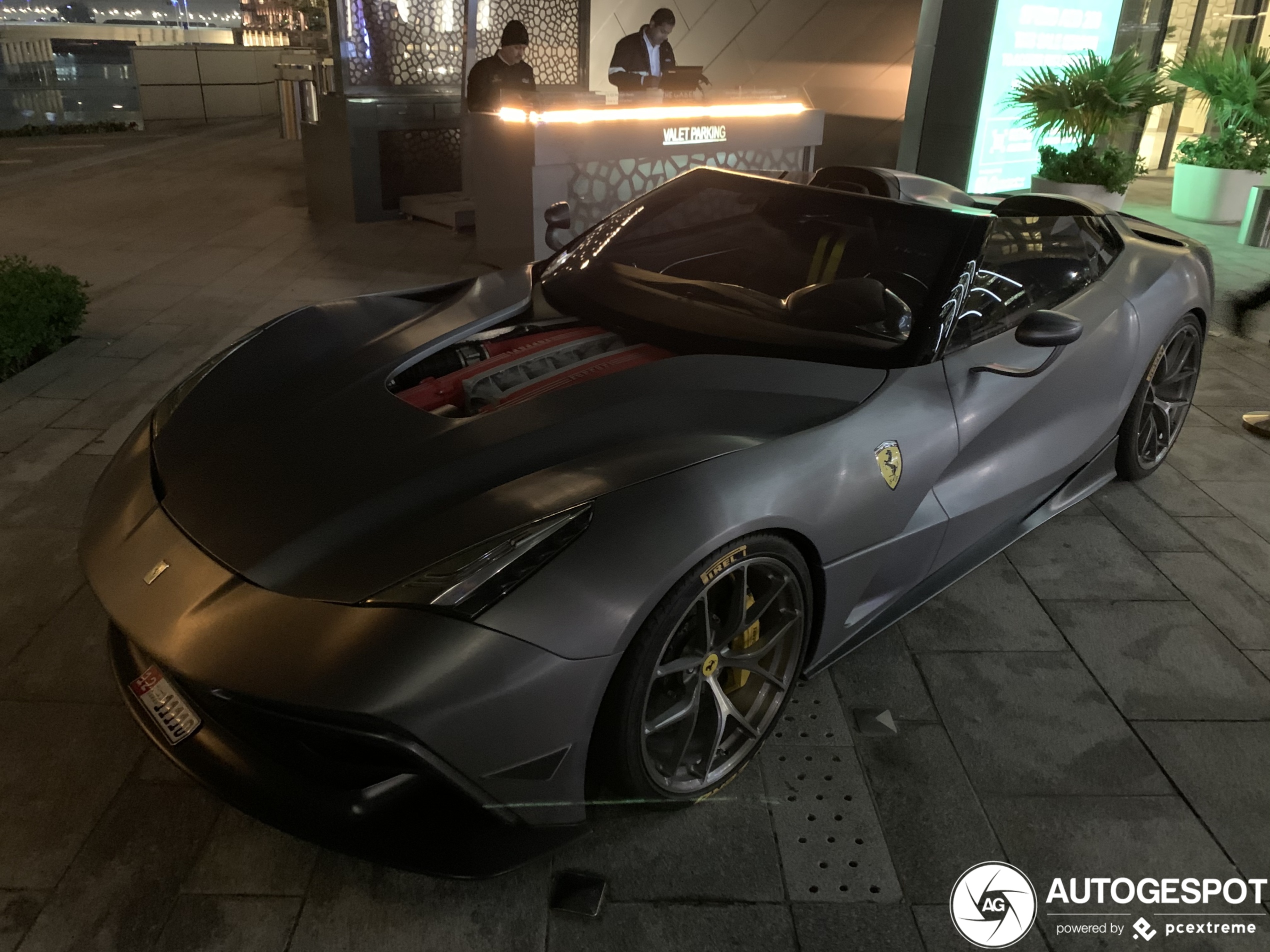 Ferrari F12 TRS gespot in Abu Dhabi