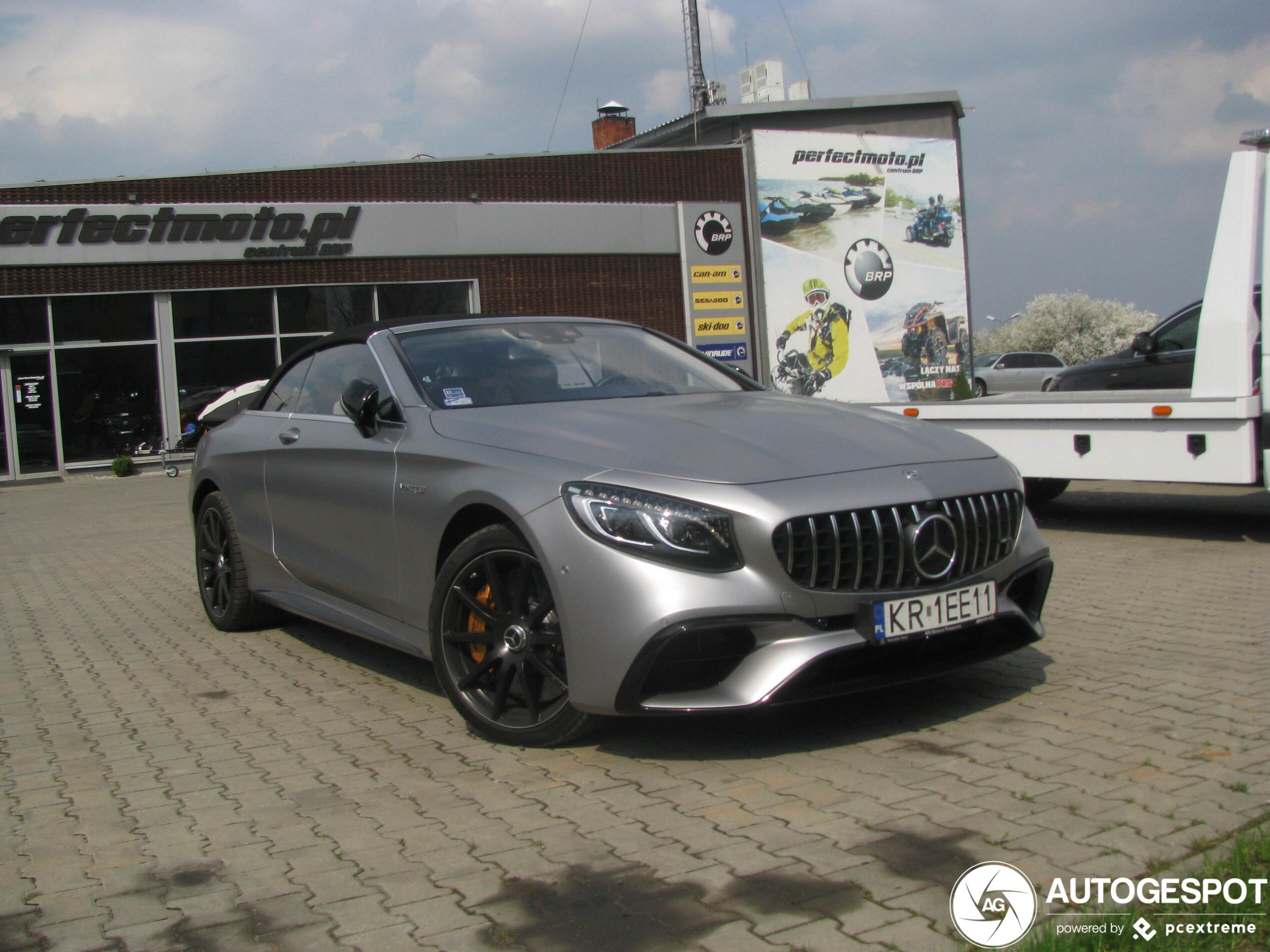 Mercedes-AMG S 63 Convertible A217 2018