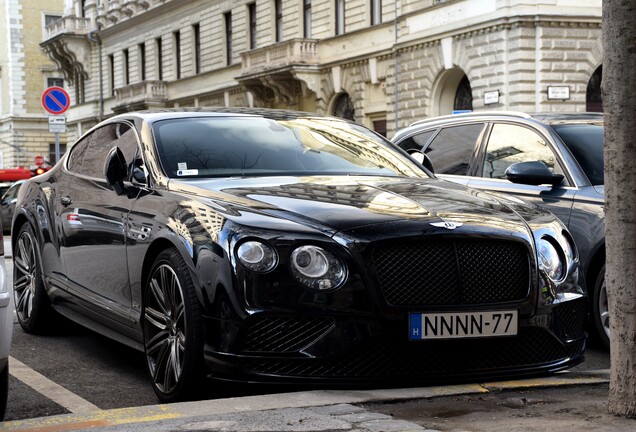 Bentley Continental GT Speed 2016