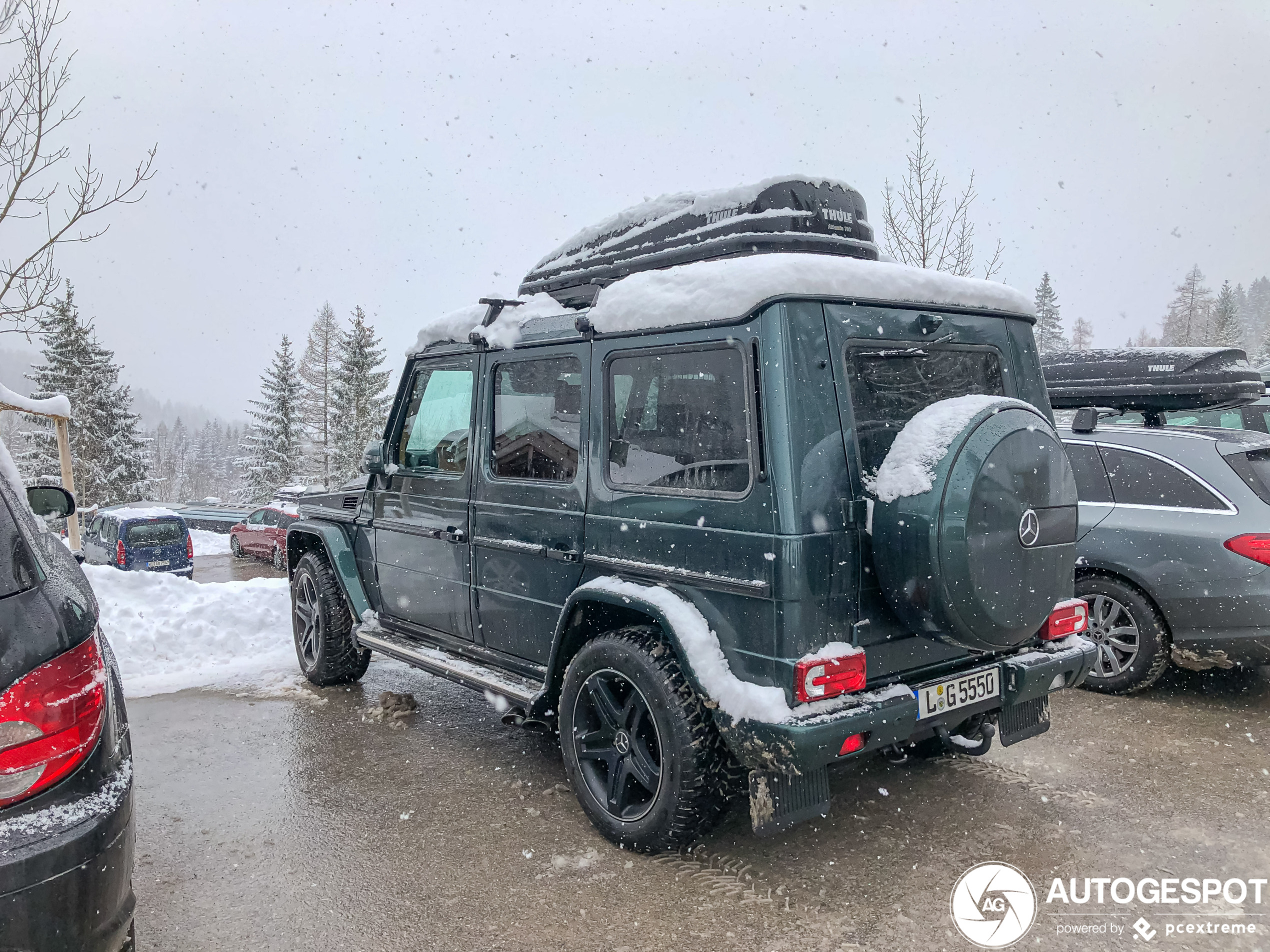 Mercedes-AMG G 65 2016 Exclusive Edition staat er bevroren bij