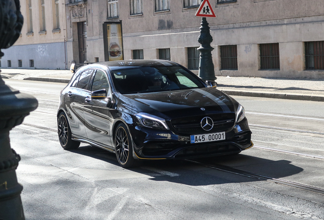 Mercedes-AMG A 45 W176 Yellow Night Edition