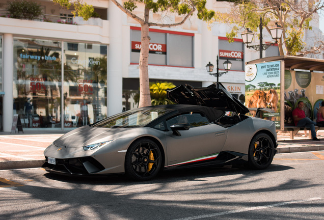 Lamborghini Huracán LP640-4 Performante Spyder