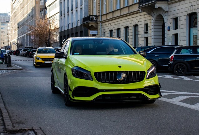 Mercedes-AMG A 45 W176 Yellow Night Edition