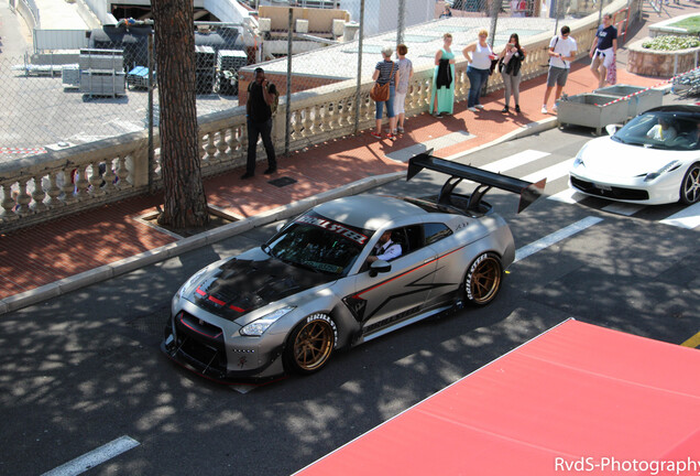 Nissan GT-R Brill Steel x Rocket Bunny