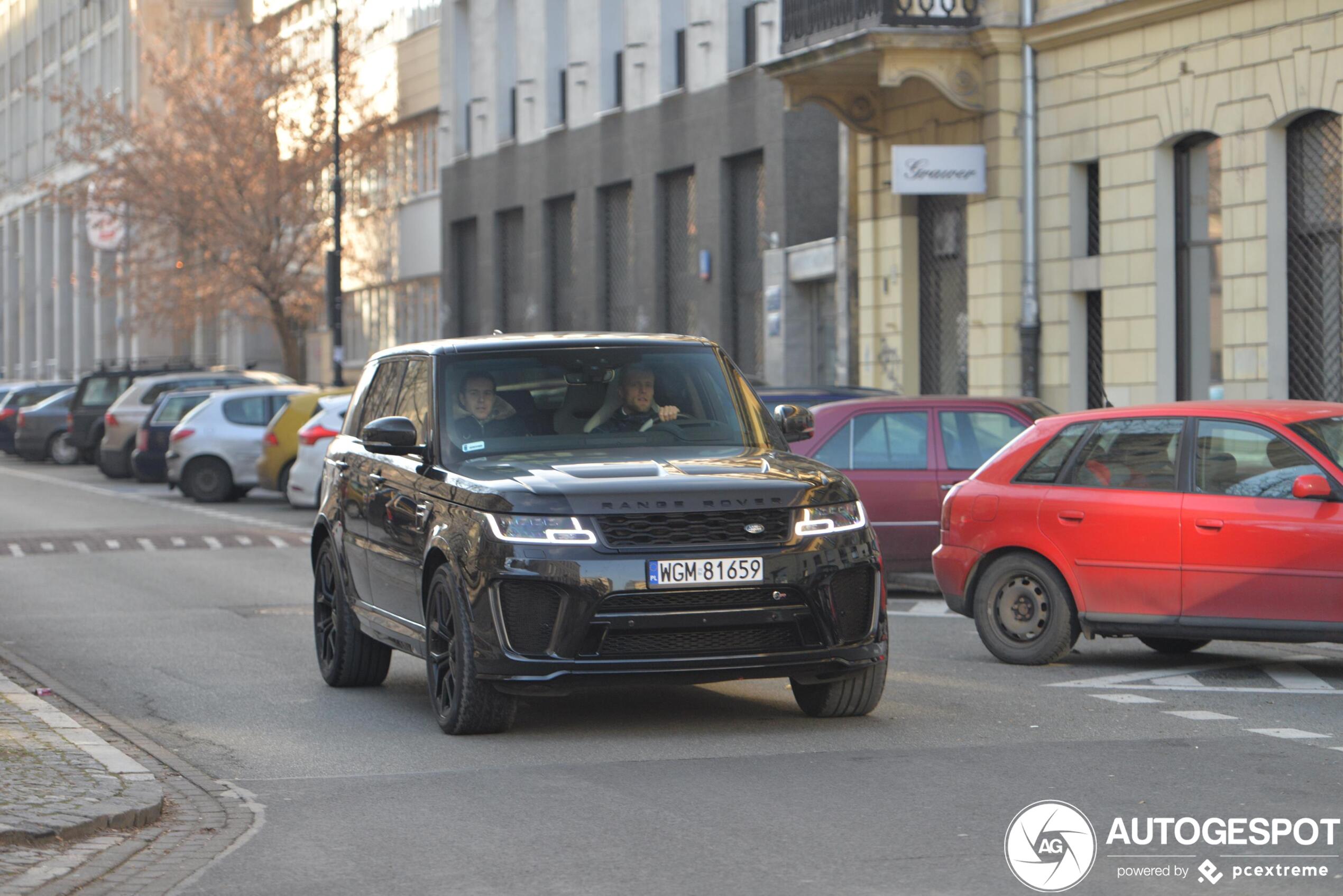 Land Rover Range Rover Sport SVR 2018