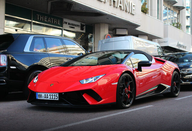 Lamborghini Huracán LP640-4 Performante Spyder