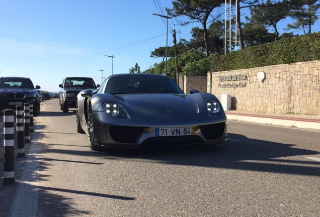 Porsche 918 Spyder Weissach Package