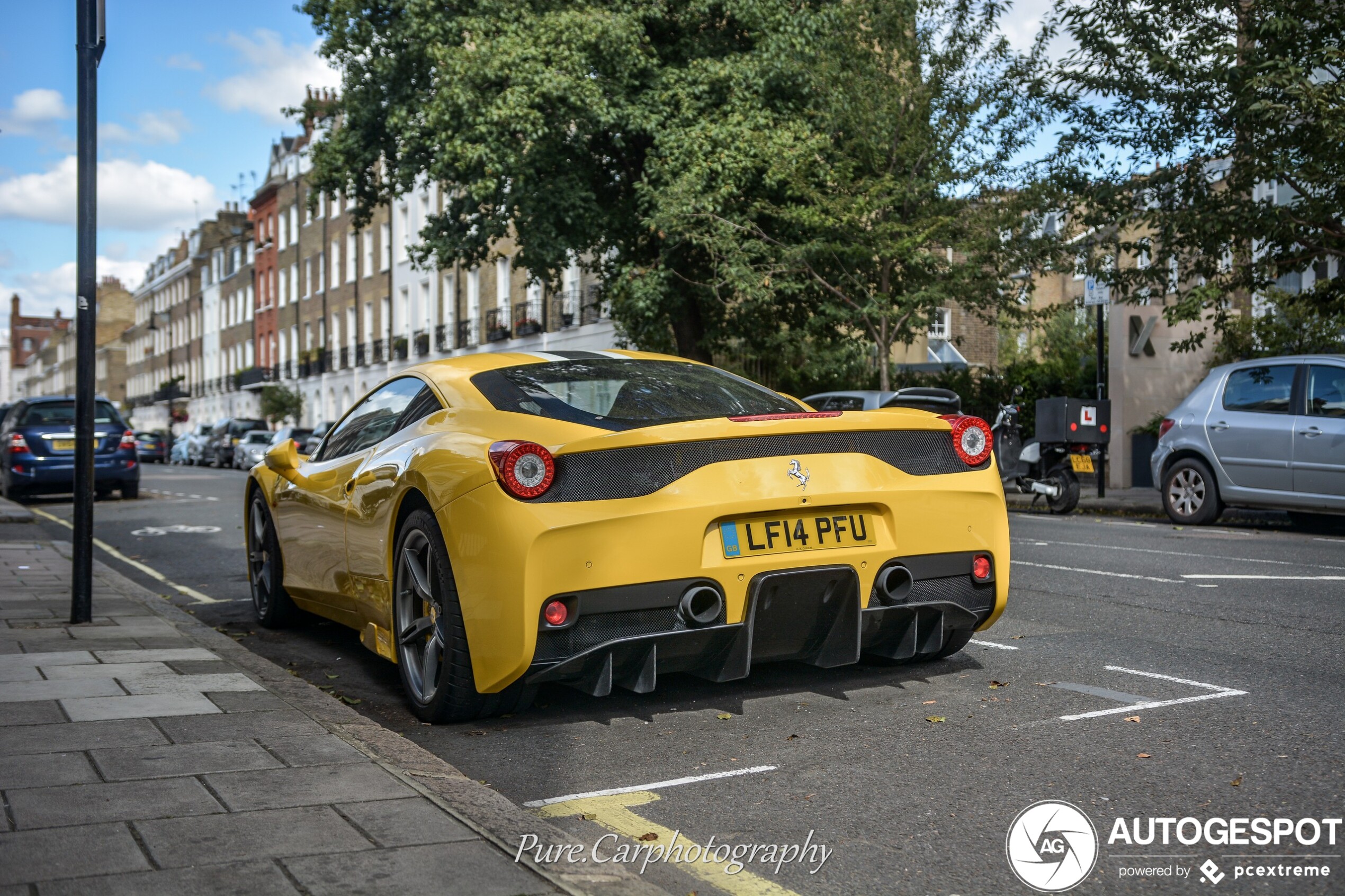 Spot of the day United Kingdom: Ferrari 458 Speciale.