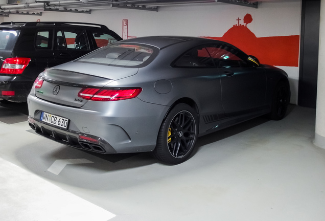 Mercedes-AMG S 63 Coupé C217 2018 Yellow Night Edition