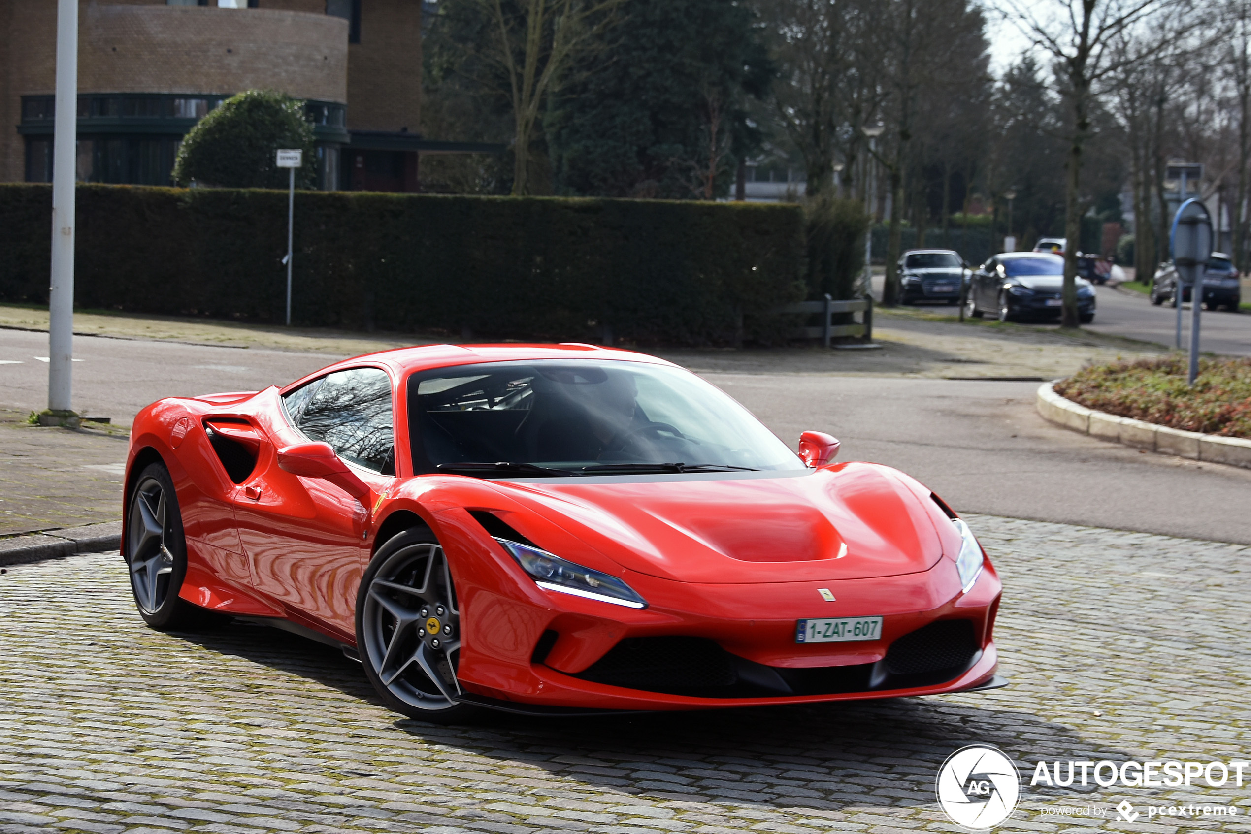 De eerste Ferrari F8 Tributo van België is gespot