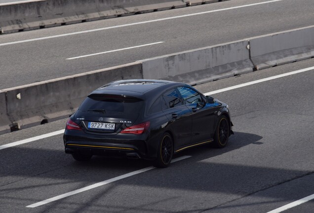 Mercedes-AMG CLA 45 Shooting Brake X117 Yellow Night Edition