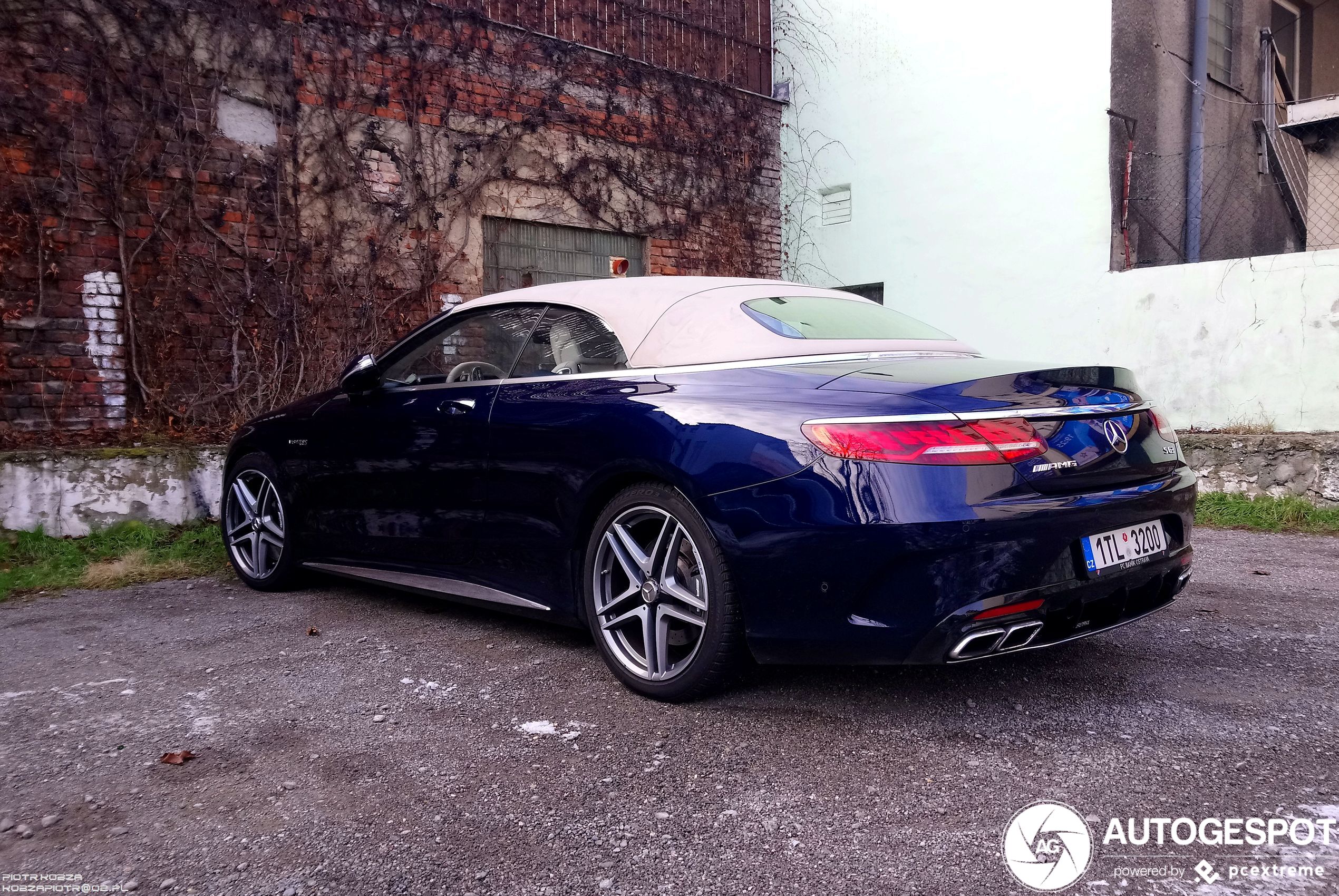 Mercedes-AMG S 63 Convertible A217 2018