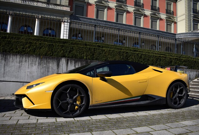 Lamborghini Huracán LP640-4 Performante Spyder