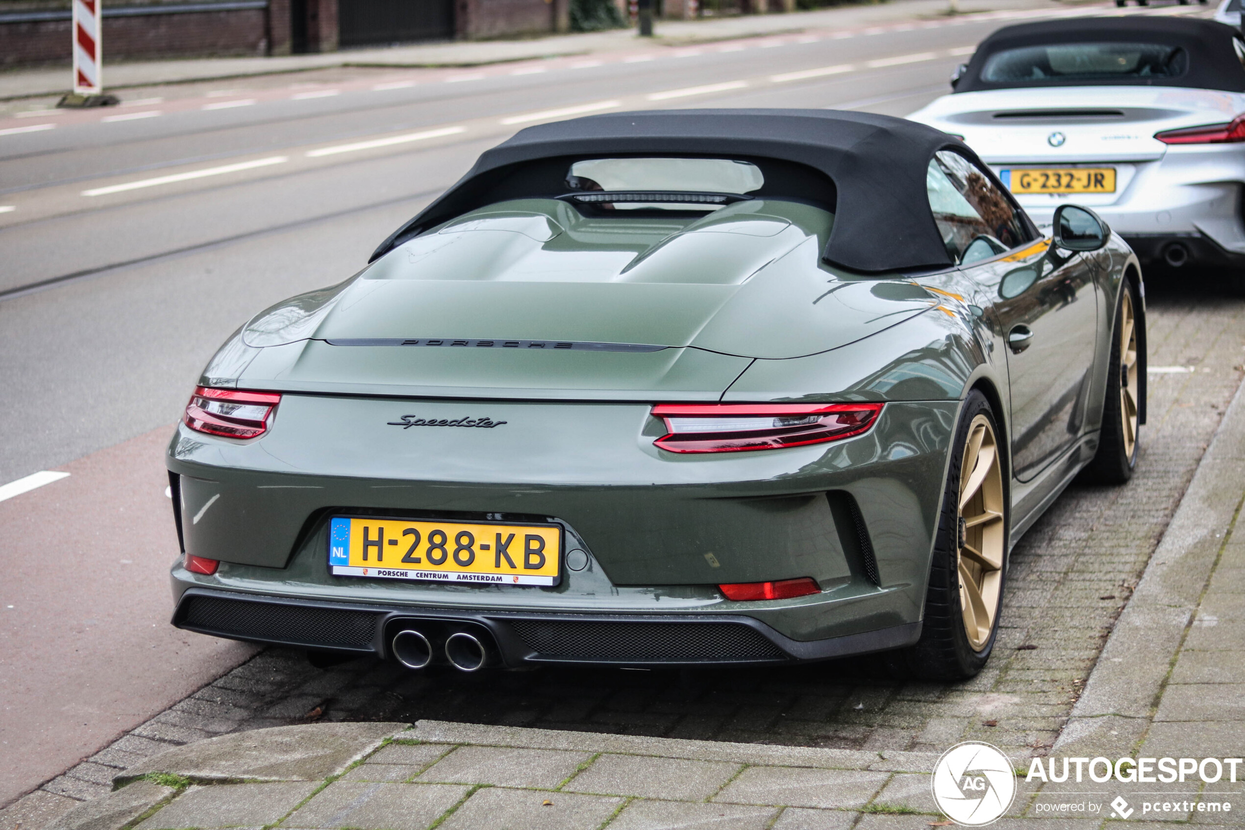 Porsche Speedster in a near perfect configuration