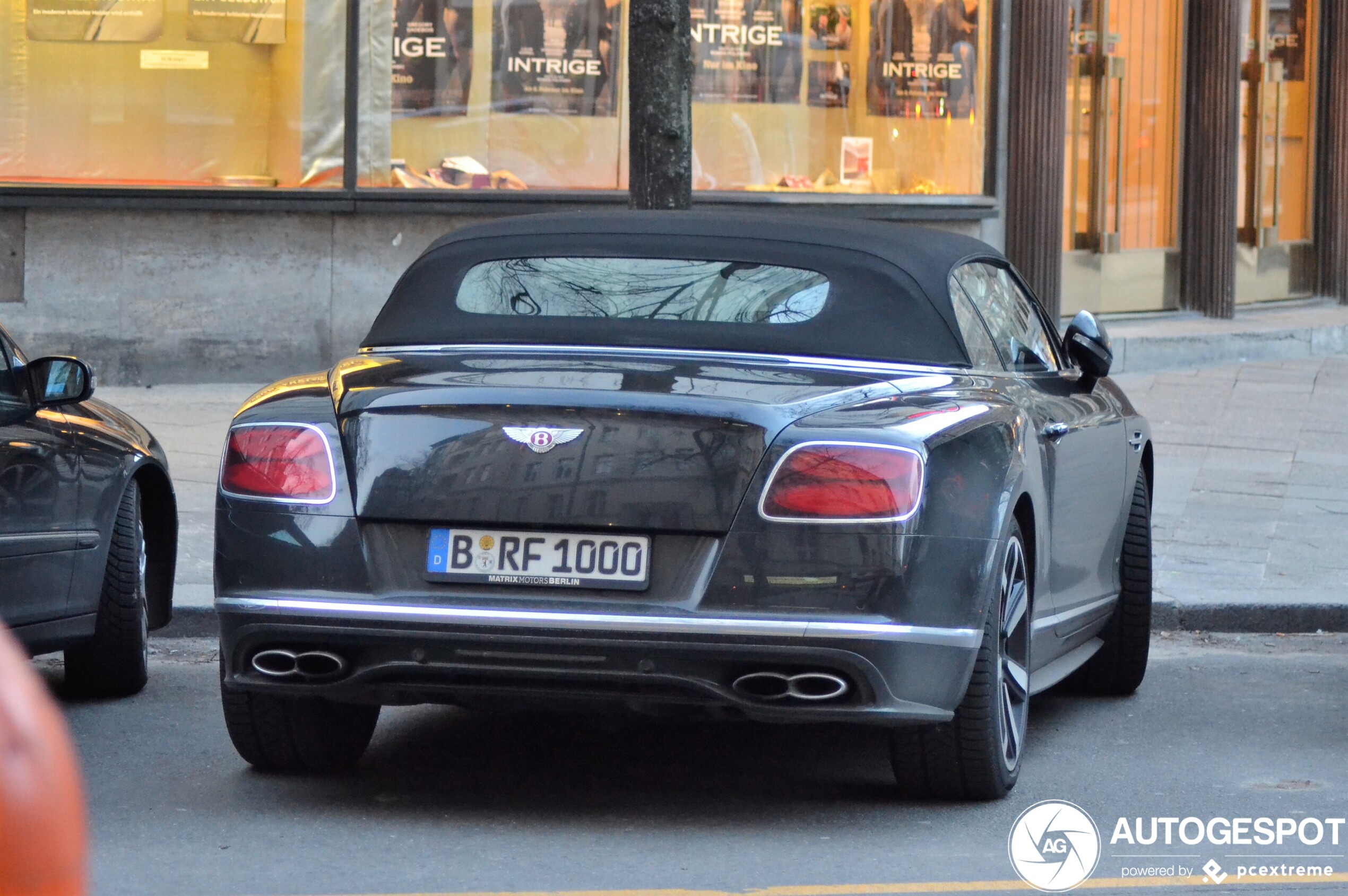 Bentley Continental GTC V8 S 2016