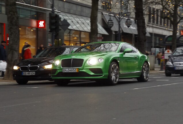 Bentley Continental GT Speed 2016