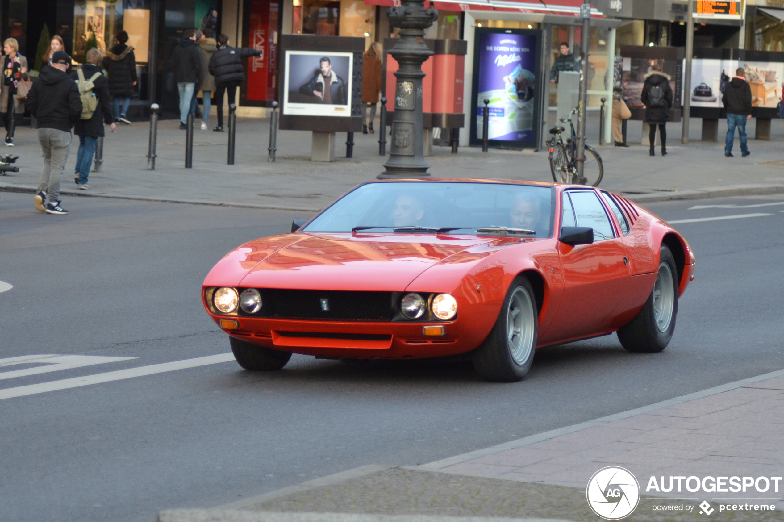 Photo Vintage De Tomaso Mangusta 1967-1971 - Collection Automobile, Décoration Murale