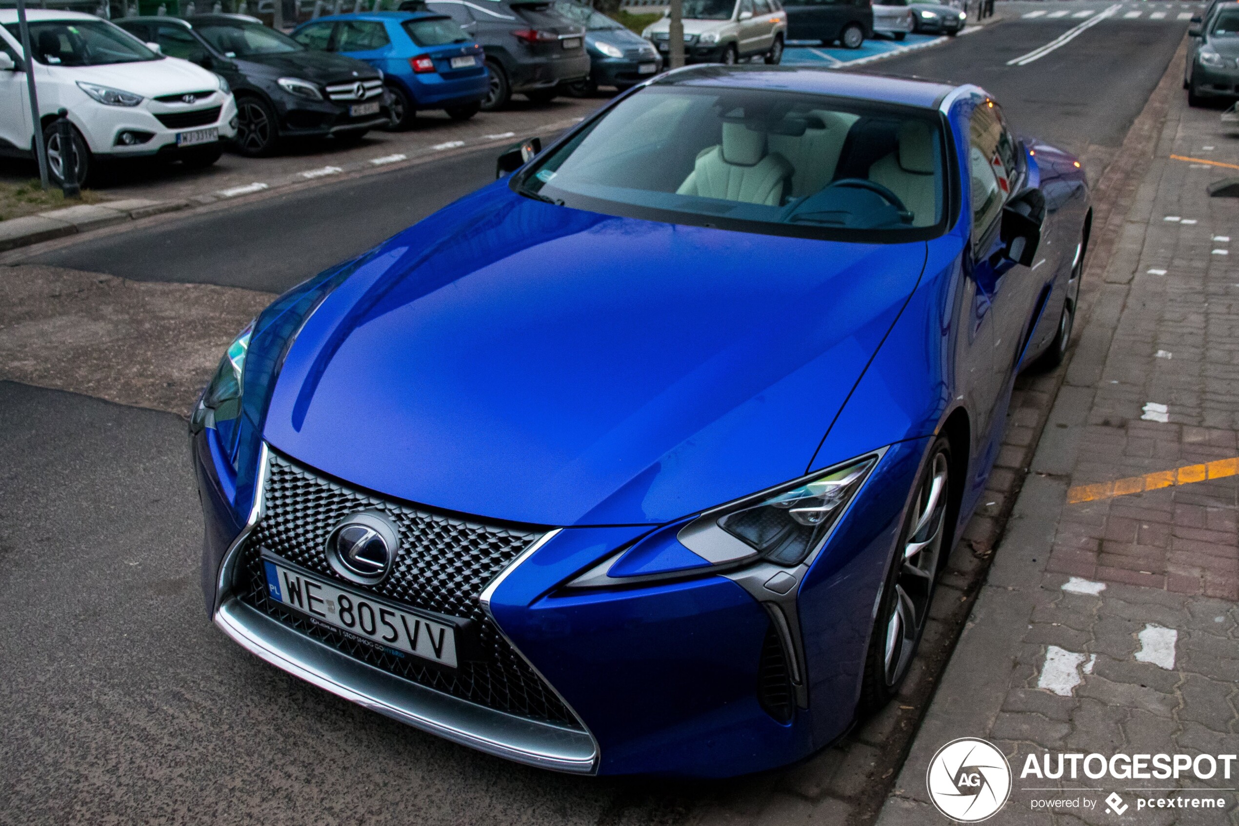 Lexus LC 500h Structural Blue Edition