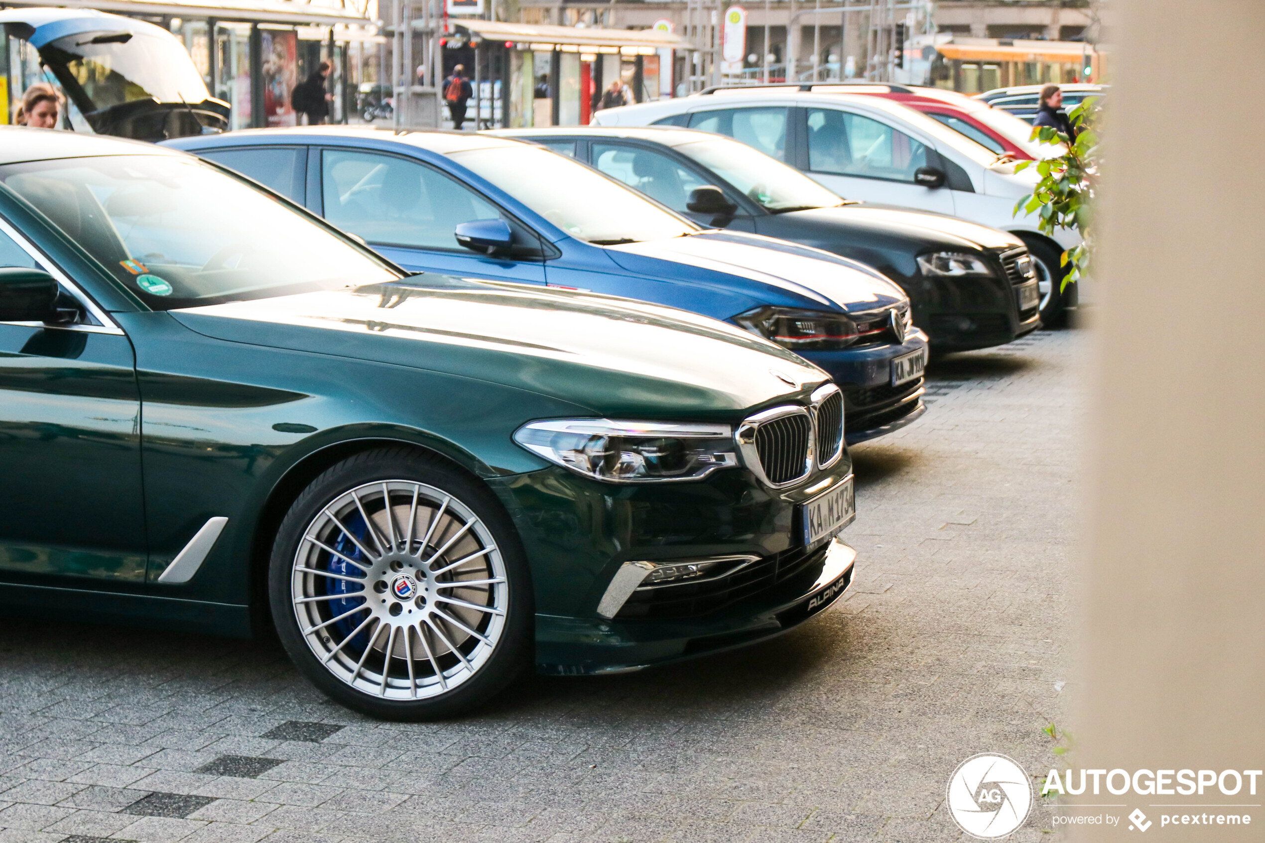 Going green! Alpina b5 biturbo