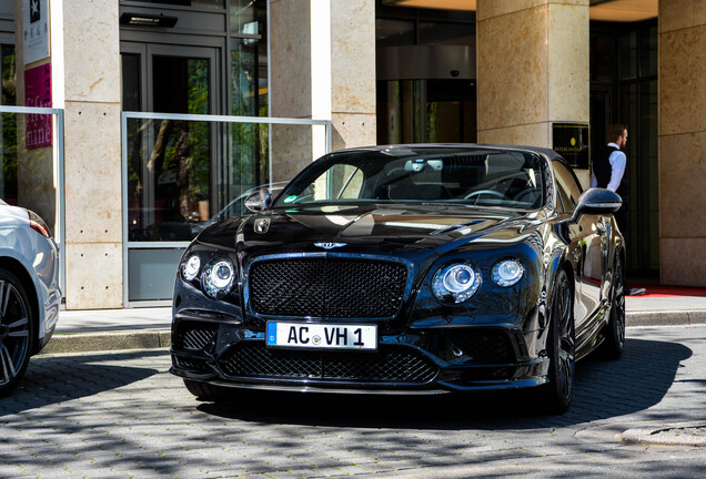 Bentley Continental Supersports Convertible 2018